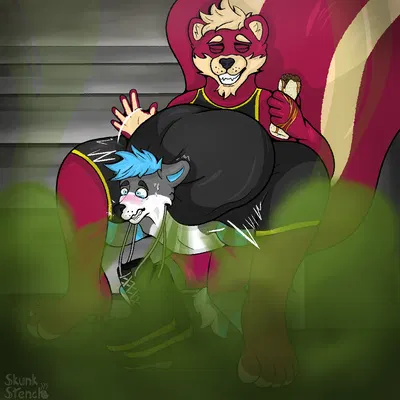 red zeppelin created by skunkstench