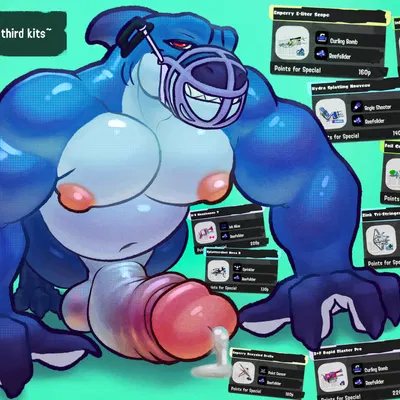 reefslider (nintendo, splatoon) created by trick rex