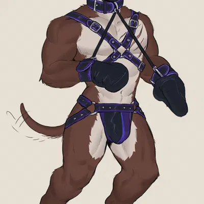 rex (fenrir garou) created by tritscrits