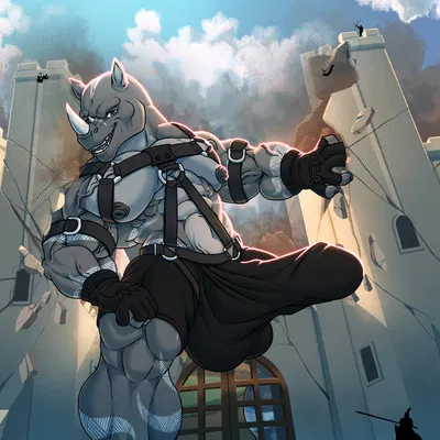 rhidos (pyronite) created by daru brek