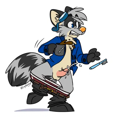 ringo raccoon created by tinydeerguy