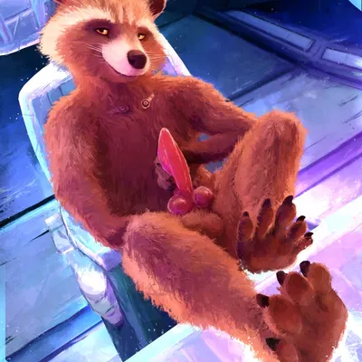 rocket raccoon (guardians of the galaxy, marvel) created by sidekick