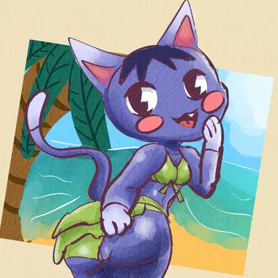 rosie (animal crossing) (animal crossing, nintendo) created by strugglingquota