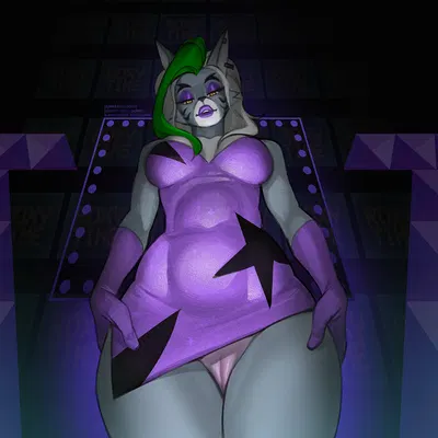 roxanne wolf (five nights at freddy's, five nights at freddy's: security breach) created by pulred