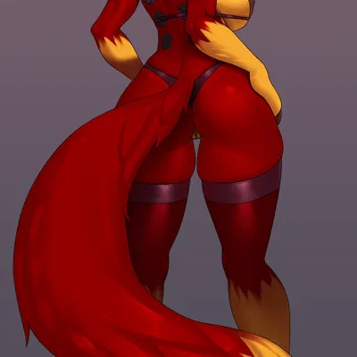 ryva hellfyre (bandai namco, digimon) created by doomthewolf