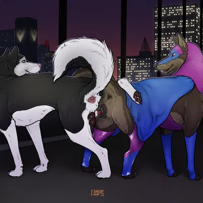 sage (kaerfflow), shelby (sketchy shelby) created by sketchy shelby