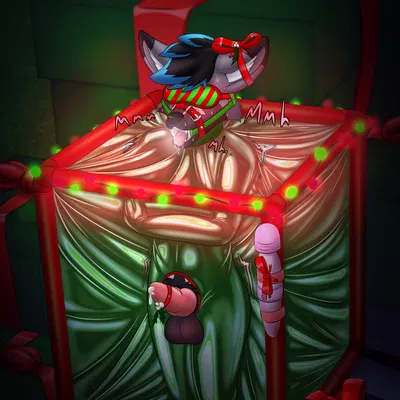 sal (fox) (christmas, hitachi) created by nanori-chan