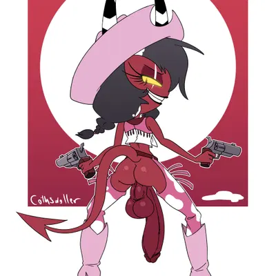 sallie may (helluva boss) (hellaverse, helluva boss) created by cothswoller