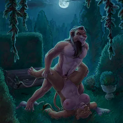 sarabi (the lion king), scar (the lion king) (disney, the lion king) created by alcoholy