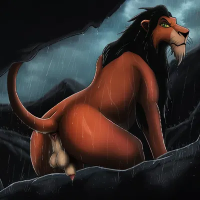 scar (the lion king) (disney, the lion king) created by wolfrayay