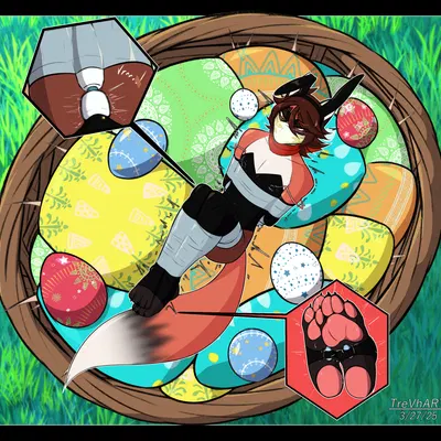 scarlett (trevhart) (easter, hitachi) created by trevhart