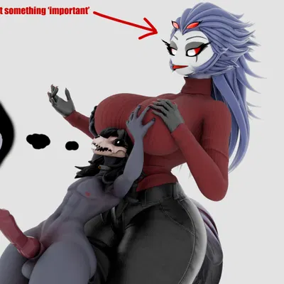 scp-1471-a, scp-1471-a (da.nilkaz), stolas (helluva boss) (hellaverse, helluva boss) created by impaer jaster