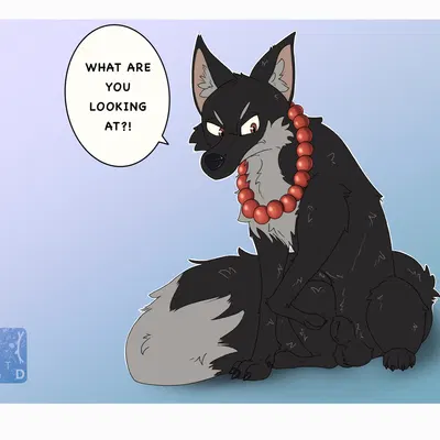 senzou (mythology, the fox & little tanuki) created by garo (artist)