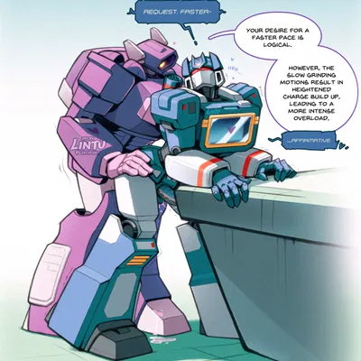 shockwave (transformer), soundwave (hasbro, takara tomy) created by lintufunky