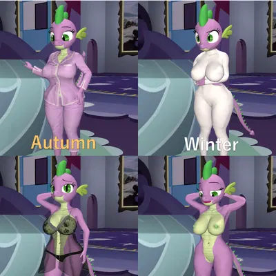 spike (mlp) (friendship is magic, hasbro) created by papadragon69