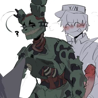 springtrap (fnaf) (five nights at freddy's, five nights at freddy's 3)