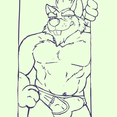 squealers chief (brok the investigator, cowcat games) created by spectral-bat