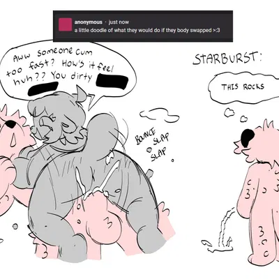 starburst (catgenderzz), yarn (snowwhisk) (neospring) created by catgenderzz