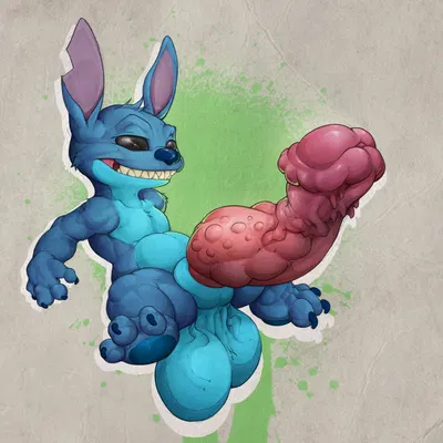 stitch (lilo and stitch) (disney, lilo and stitch) created by tochka