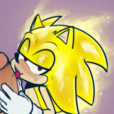 super sonic (sega, sonic the hedgehog (series)) created by hexanne