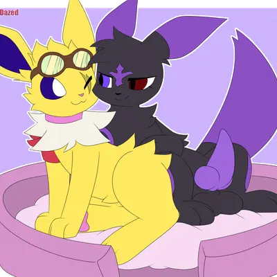 swiftbeauty, zippy the jolteon (nintendo, pokemon) created by nightdazed