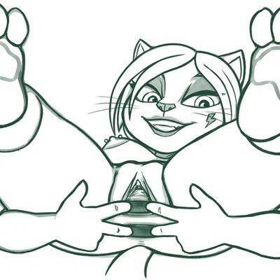 talking angela (talking tom and friends) created by redout