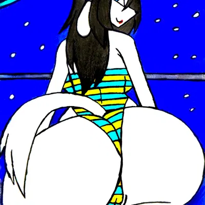 temmie (undertale) (undertale, undertale (series)) created by theloanwanderer216