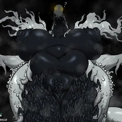 the pale presence (ze blackball.d) created by ze blackball.d