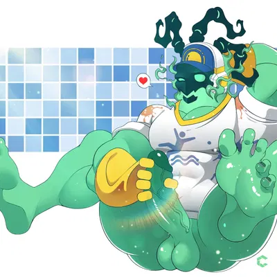 thresh (league of legends, riot games) created by raccoonfeets