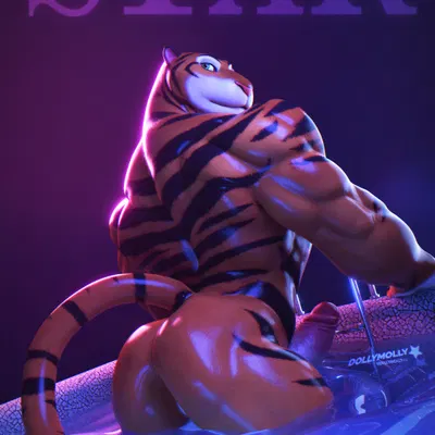 tiger dancer (zootopia) (disney, zootopia) created by dollymolly323, valorlynz