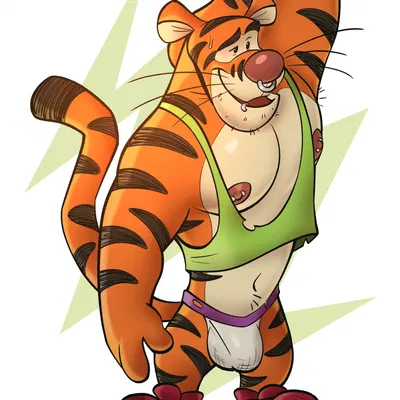 tigger (disney, winnie the pooh (franchise)) created by dead stray bear