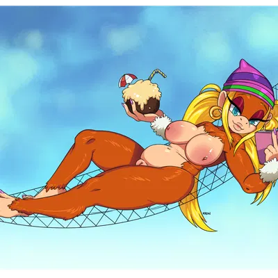 tiny kong (donkey kong (series), nintendo) created by kronilix