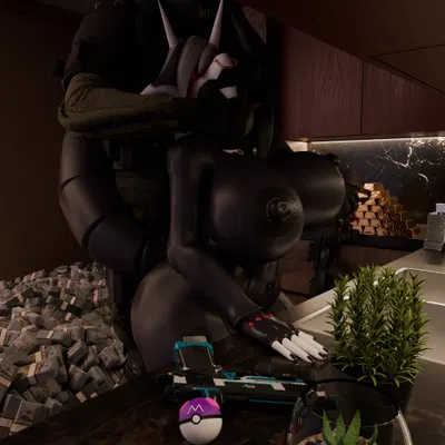 titanium (aggrontitanium) (nintendo, pokemon) created by nikto ghost