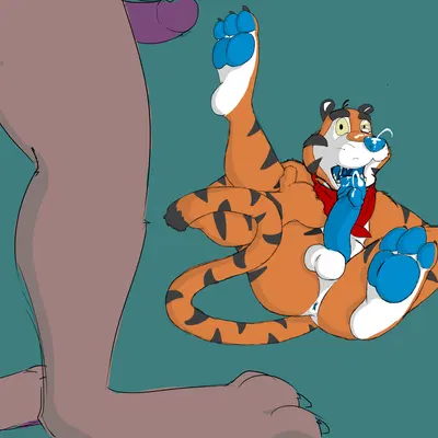 tony the tiger (frosted flakes, kellogg's) created by kolossal