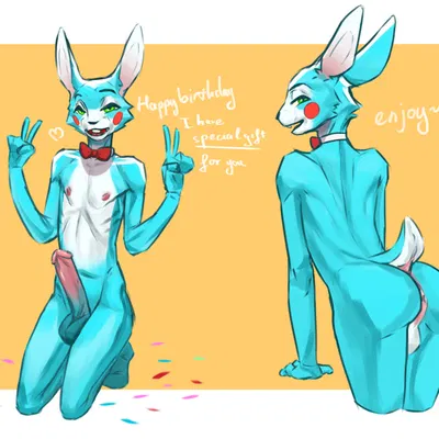 toy bonnie (fnaf) (five nights at freddy's, five nights at freddy's 2) created by mbt