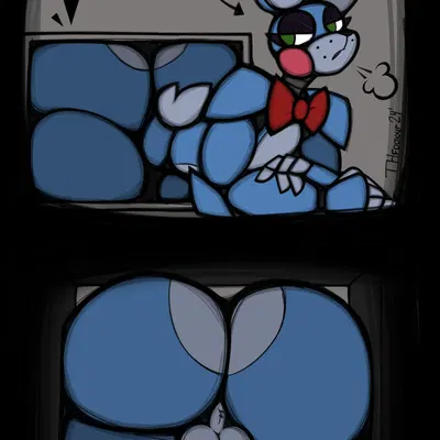 toy bonnie (fnaf) (five nights at freddy's, five nights at freddy's 2) created by thfooxxir