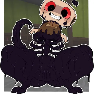 twisted shelly (blushcrunch studio, dandy's world) created by karikhuri