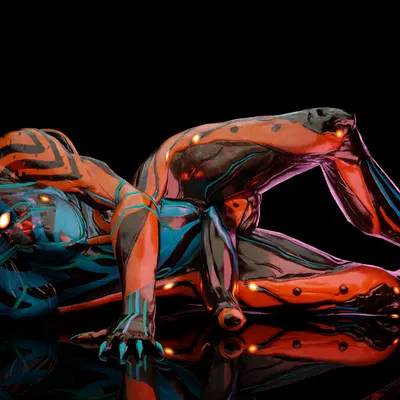 valkyr (warframe) (digital extremes, tencent) created by pinkpilledbygod