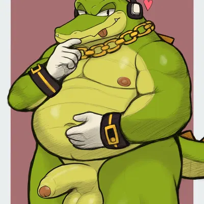 vector the crocodile (sega, sonic the hedgehog (series)) created by smush-sin