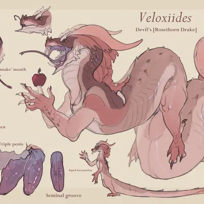 veloxiides (european mythology, mythology) created by penprickle