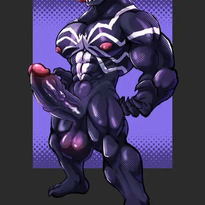 venom (marvel) (marvel) created by nnknwnn (artist)