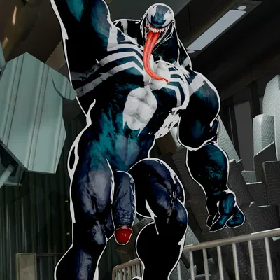 venom (marvel) (marvel, marvel rivals) created by cadnocreations