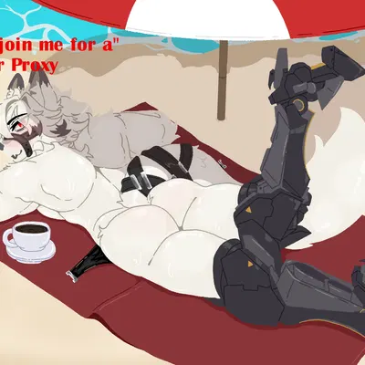 von lycaon (mihoyo, zenless zone zero) created by spiced icy