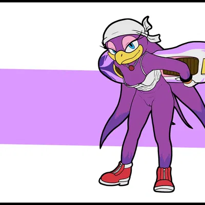 wave the swallow (sega, sonic riders) created by rebeldragon101