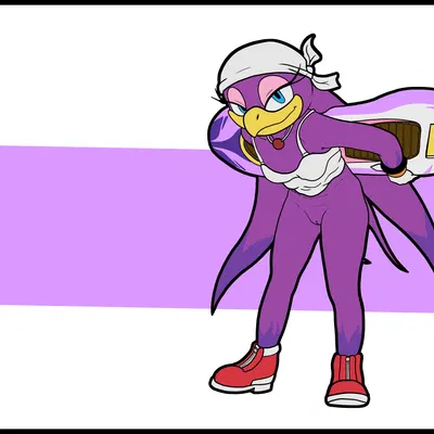 wave the swallow (sega, sonic riders) created by rebeldragon101