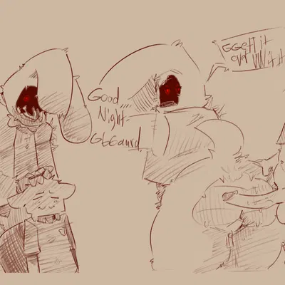 withered bonnie (fnaf) (five nights at freddy's, five nights at freddy's 2) created by orangecoff33