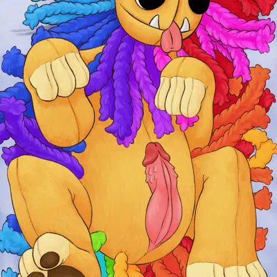 yarnaby (poppy playtime) (mob entertainment, poppy playtime) created by rowan crimes