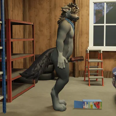 aaron amarok created by spicywolfiewolf