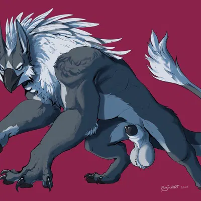 achaiwolf created by blajn