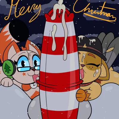 aki (luanctoons), kali (luanctoons), paxton (luanctoons) (christmas) created by luanctoons